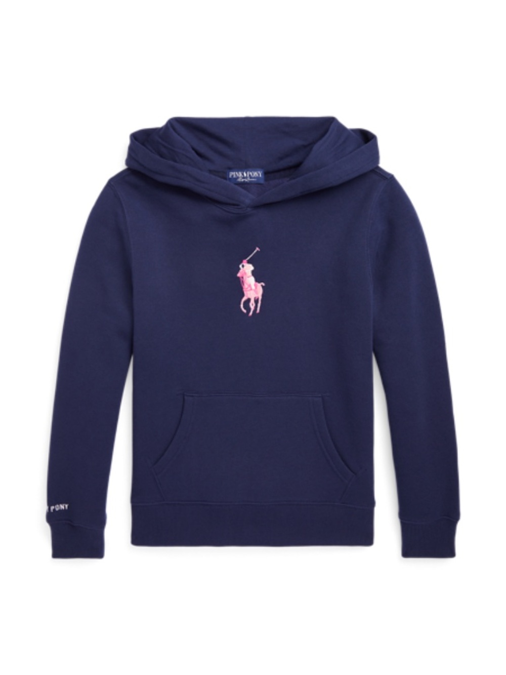 Ralph Lauren Pink Pony - Fleece Hoodie Unisex 10/12